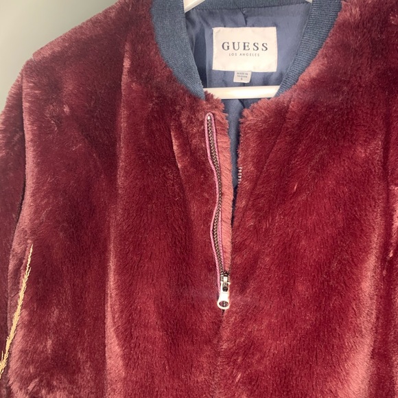 ✨Fur Bomber Jacket - Picture 4 of 5